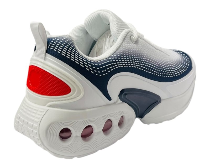 Air Cushioned Lace Up Sports Trainers - Trainers - British D'sire