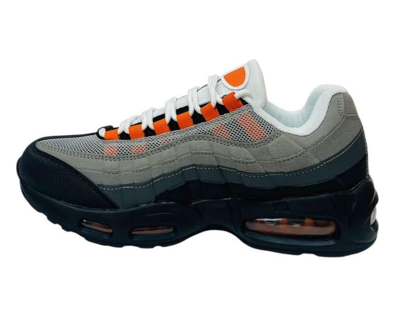 Air Cushioned Lace Up Sports Trainers - Trainers - British D'sire