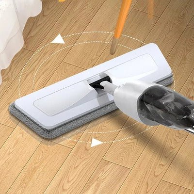 All - in - One Spray Mop: Easy Cleaning with Built - In Refillable Bottle and Washable Pads - Household Accessories - British D'sire