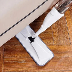 All - in - One Spray Mop: Easy Cleaning with Built - In Refillable Bottle and Washable Pads - Household Accessories - British D'sire