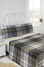 All-Season 4 PCS Comfort Brushed Cotton Bedding Set – Multiple Sizes - Home, Furniture & DIY:Bedding:Sheets - British D'sire