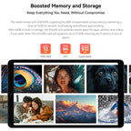 ALLDOCUBE iPlay 60 mini 4G LTE Tablet PC, 4GB+64GB, 8.68 inch Android 15 Unisoc T606 Octa Core Support Dual SIM (Grey) - British D'sire