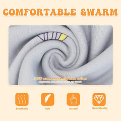 ALLY - MAGIC Kids Neck Warmer, Cotton Neck Scarves Cartoon Winter Windproof Neck Gaiter Thermal Multifunctional Loop Neckerchief for Toddler Boys Girls Skiing Running Cycling Outdoor Sports Y9ETFFWB - British D'sire