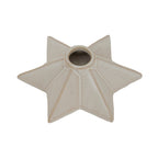 Alora Ceramic Angled Star Candle Holder - Candle Holders - British D'sire