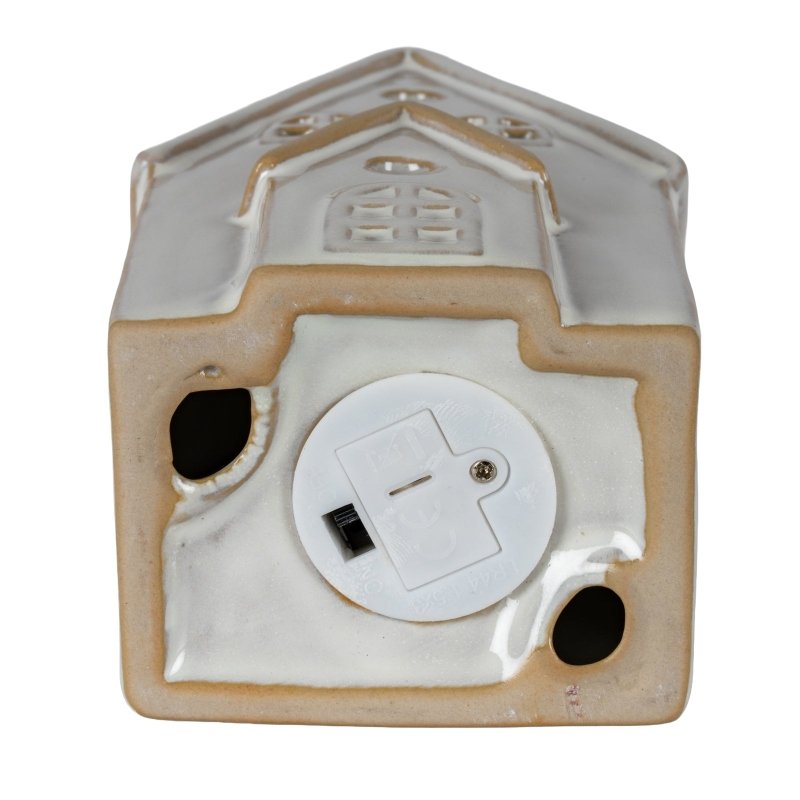 Alora Ceramic Medium Townhouse With LED Light - Furniture - British D'sire