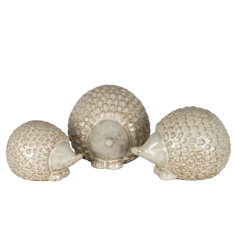 Alora Ceramic Round Medium Hedgehog - Figurines - British D'sire
