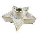 Alora Ceramic Star Candle Holder - Candle Holders - British D'sire