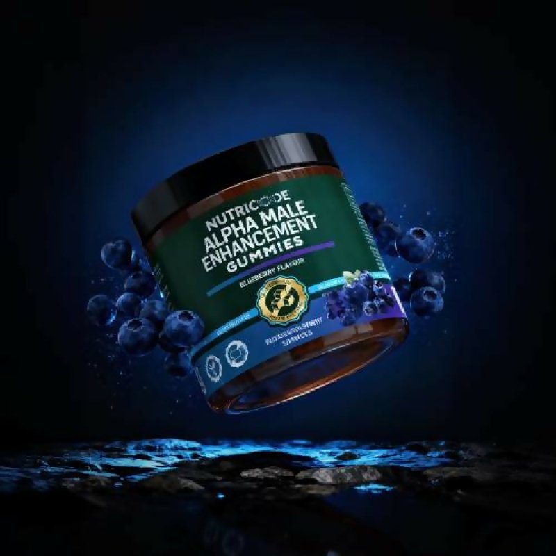 Alpha Male Enhancement Gummies 120 g NUTRICODE NO ADDED SUGAR - Vitamins & Supplements - British D'sire