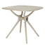 Alto Putty Grey Table for Garden and Patio - Outdoor Furniture - British D'sire