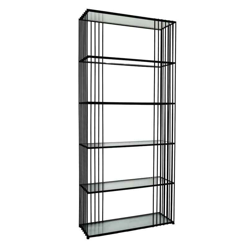 Alto Shelf Unit With Glass Shelves - Sideboards - British D'sire