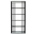 Alto Shelf Unit With Glass Shelves - Sideboards - British D'sire