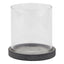 Amalfi Grey Hurricane Lantern Decorative Home Lantern - Lanterns - British D'sire
