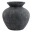 Amalfi Grey Vase - Antique White Ceramic Decorative Vase - Vases - British D'sire