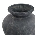 Amalfi Grey Vase - Antique White Ceramic Decorative Vase - Vases - British D'sire