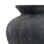 Amalfi Grey Vase - Antique White Ceramic Decorative Vase - Vases - British D'sire