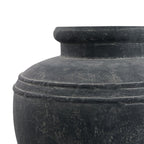 Amalfi Large Grey Water Pot Decorative Home Accessory - Plant Pot - British D'sire