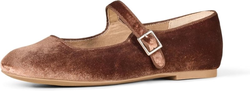 Amazon Essentials Women's Mary Jane Ballet Flats - Shoes - British D'sire Main image