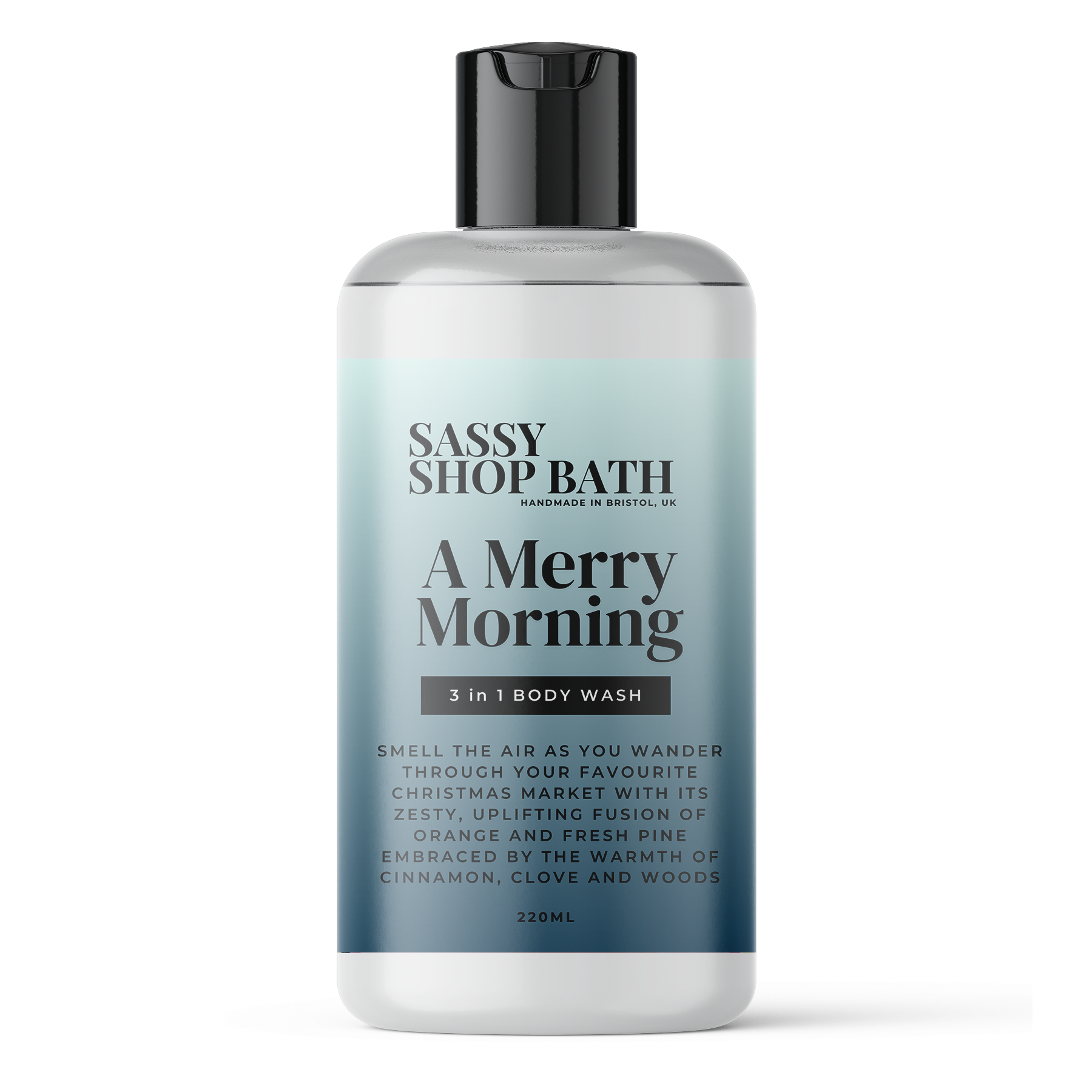 Sassy Shop Bath 220ml 3 in 1 Wash - A Merry Morning Main image