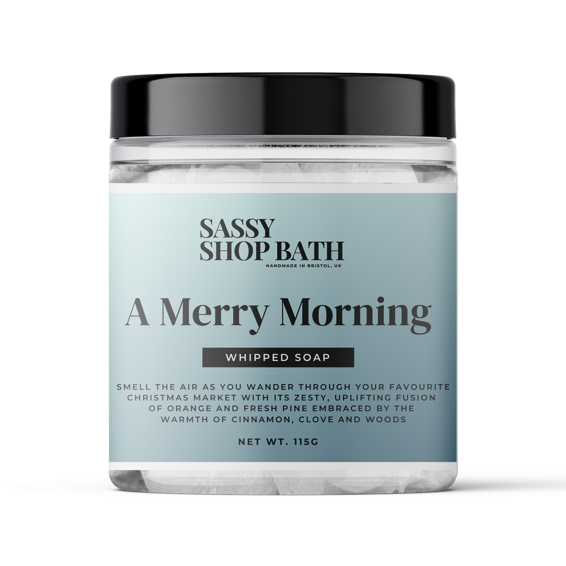 Sassy Shop Bath Whipped Soap - A Merry Morning