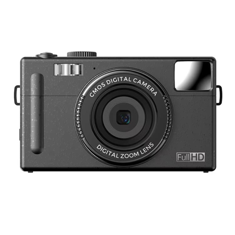 AMKOV CD - R1 24MP HD Pixel Shooting Student Camera 1080P Video Recording CCD Photo Video HD Camera(Black) - British D'sire