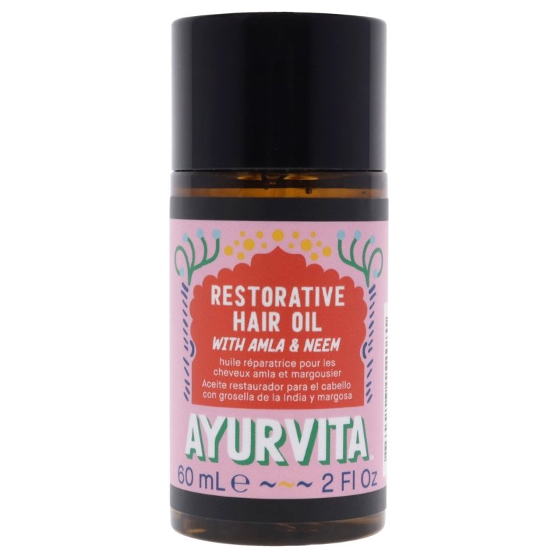 Amla and Neem Restorative Hair Oil by AyurVita for Unisex - 2 oz Oil - Oil - British D'sire Main image