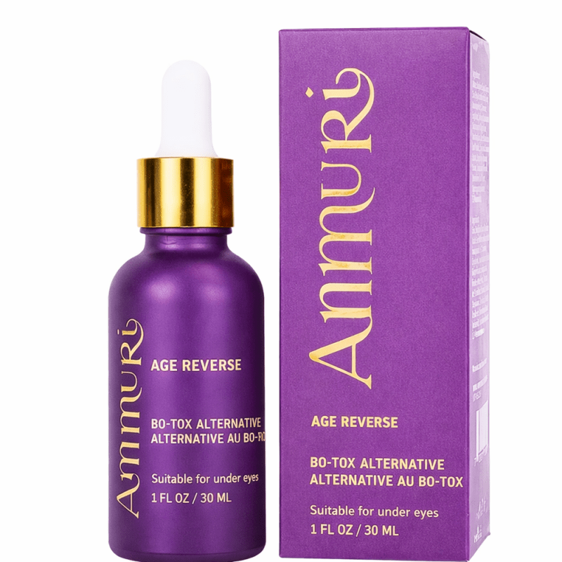 Ammuri Age Reverse Serum Advanced Anti - Ageing - Serum Without Needles - Anti - Ageing Serum – Age - Reversing Brilliance with Peptide &amp; Matrixyl 3000 - British D'sire