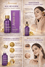 Ammuri Age Reverse Serum Advanced Anti - Ageing - Serum Without Needles - Anti - Ageing Serum – Age - Reversing Brilliance with Peptide &amp; Matrixyl 3000 - British D'sire