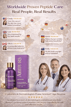Ammuri Age Reverse Serum Advanced Anti - Ageing - Serum Without Needles - Anti - Ageing Serum – Age - Reversing Brilliance with Peptide &amp; Matrixyl 3000 - British D'sire