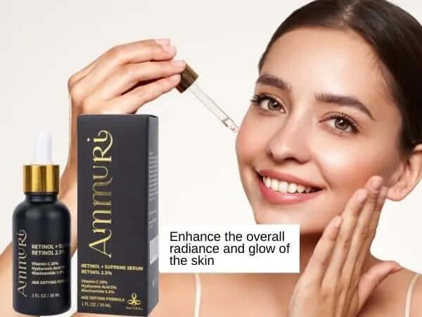 Ammuri Age Reverse Serum & Retinol Supreme Serum Set Powerful Anti - Ageing Anti - Wrinkle - Ammuri Age Reverse & Retinol Supreme Serum Set - British D'sire