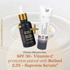 Ammuri Anti - Aging Retinol Serum & SPF 50 Vitamin C Moisturizer Set for Radiant Skin - Ammuri Anti - Aging Retinol Serum & SPF 50 Vitamin C Moisturizer - British D'sire