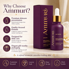Ammuri Botox Serum Age Reverse Made in UK - AMMURI AGE REVERSE AGIRELINE PEPTIDE, MATRIXYL 3000 Anti Ageing Serum - British D'sire
