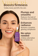 Ammuri Botox Serum Age Reverse Made in UK - AMMURI AGE REVERSE AGIRELINE PEPTIDE, MATRIXYL 3000 Anti Ageing Serum - British D'sire