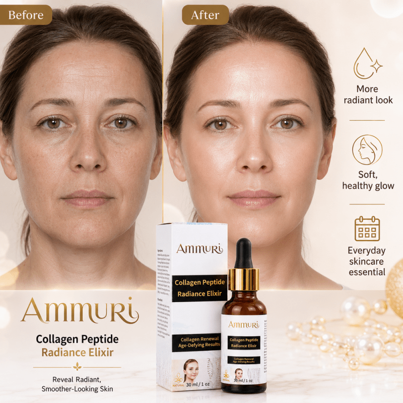 Ammuri Collagen Peptide Serum Youthful Radiance Skin Enhancer - Collagen Peptide Serum - British D'sire