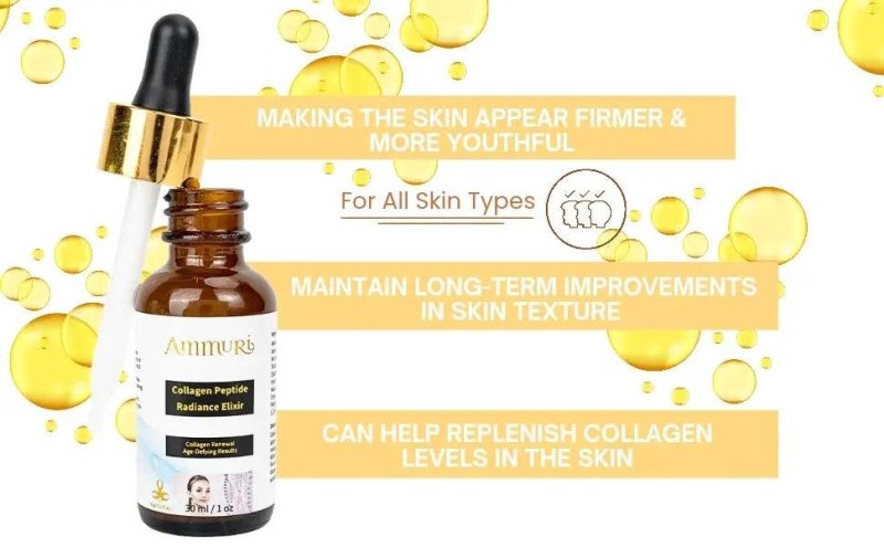 Ammuri Collagen Peptide Serum Youthful Radiance Skin Enhancer - Collagen Peptide Serum - British D'sire