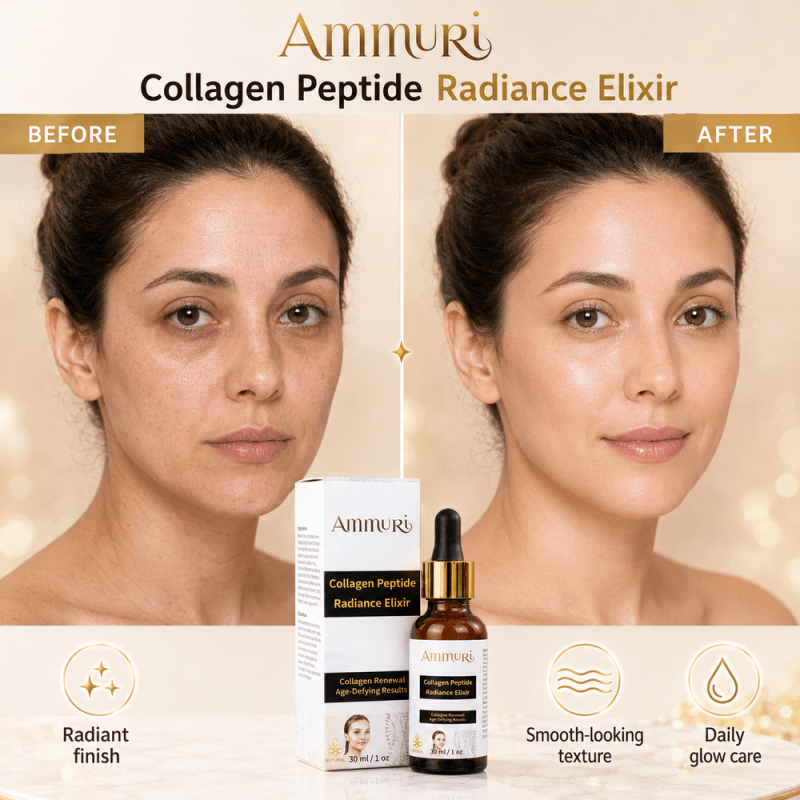 Ammuri Collagen Peptide Serum Youthful Radiance Skin Enhancer - Collagen Peptide Serum - British D'sire