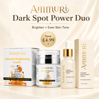 Ammuri Dark Spot Power Duo – Extreme Brightening Serum + Vitamin C & Glutathione Cream - Skincare Set - British D'sire