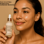 Ammuri Exosome Booster Serum – Brightening & Hydration Booster with Kojic Acid, Vitamin C & Alpha Arbutin | Fades Dark Spots, Evens Skin Tone & Boosts Radiance | For Face & Body – 30ml - WHITENING Lightening Serum - British D'sire