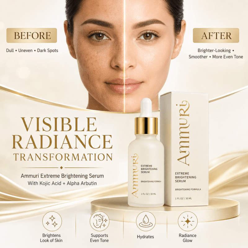 Ammuri Extreme Whitening Brightening Serum - Nourishing and Hydrating Serum - Brightening Serum - British D'sire