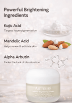 Ammuri Intense Skin lightening cream for Dark Skin, Skin Lightening Treatment - LIGHTENING Skin Cream Freckle Remover - British D'sire