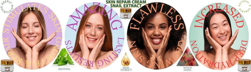 Ammuri Intensely Concentrated Snail Extract Day and Night Cream - Skin Transformation Unveiled - Snail Mucin Cream - British D'sire