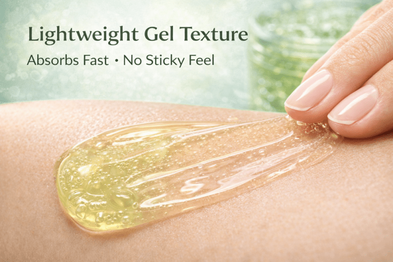Ammuri Pure Aloe Vera Gel Natural Moisturizer Skin Psoriasis Treatment - Aloe Vera Gel - British D'sire