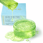 Ammuri Pure Aloe Vera Gel Natural Moisturizer Skin Psoriasis Treatment - Aloe Vera Gel - British D'sire