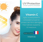 Ammuri retinol 5 serum with Vitamin C for anti-ageing and UV protection, made in France