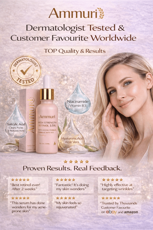Ammuri Retinol Serum 3.5%: The Ultimate Powerhouse for Radiant Skin Strong Retinol Secondary image