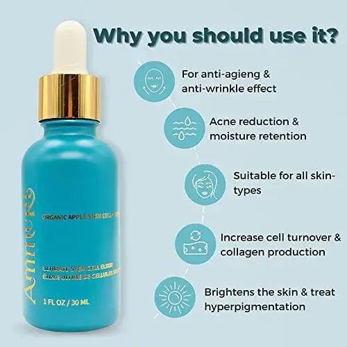Ammuri Retinol Serum 5% High Strength + Apple Stem Cell | Clinically Proven - Ammuri Retinol Serum 5% (Ultimate Apple Stem Cell) - British D'sire