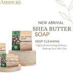Ammuri Shea Butter Luxury Bar Soap: Soften, Soothe, and Pamper Your Skin Daily - Shea Butter Bar Soap - British D'sire