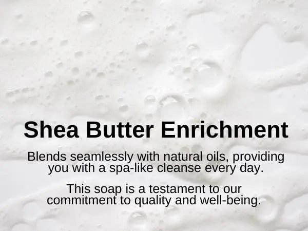 Ammuri Shea Butter Luxury Bar Soap: Soften, Soothe, and Pamper Your Skin Daily - Shea Butter Bar Soap - British D'sire