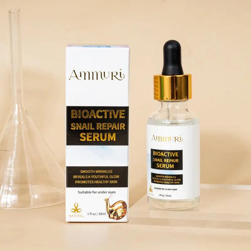 Ammuri Snail Repair Serum | Hydrating & Collagen Boosting - AMMURI BIOACTIVE SNAIL REPAIR SERUM 87% Organic Anti Ageing Face Serum - British D'sire