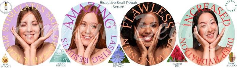 Ammuri Snail Repair Serum | Hydrating & Collagen Boosting - AMMURI BIOACTIVE SNAIL REPAIR SERUM 87% Organic Anti Ageing Face Serum - British D'sire