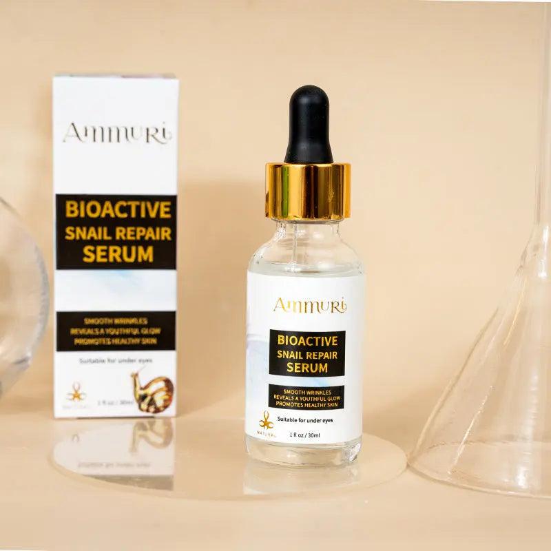 Ammuri Snail Repair Serum | Hydrating & Collagen Boosting - AMMURI BIOACTIVE SNAIL REPAIR SERUM 87% Organic Anti Ageing Face Serum - British D'sire